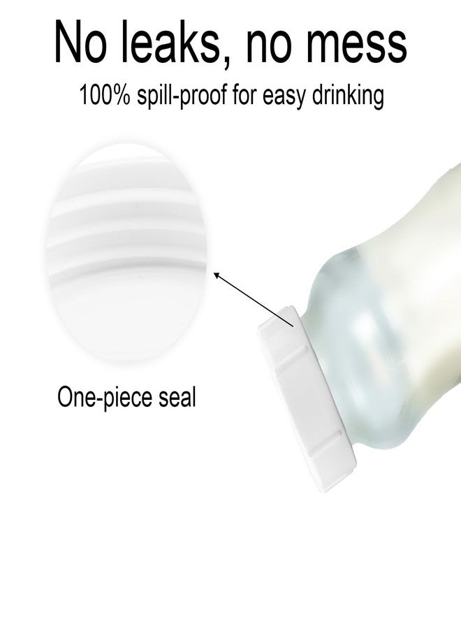 lasuroa 6pcs Baby Bottle Caps for Dr Brown, BPA-Free Baby Bottle Lids for Travel and Storage Replacement Parts Compatible with Dr. Brown’s Natural Flow Wide-Neck - Image 4